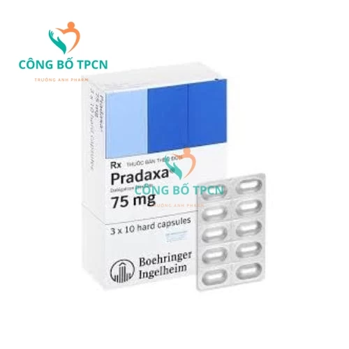 Pradaxa 75mg - Phòng ngừa tai biến thuyên tắc huyết khối hiệu quả 